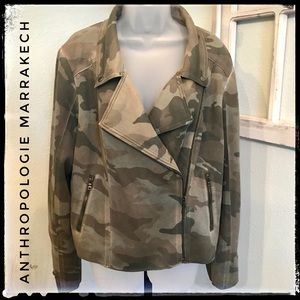 Anthro Marrakech Camo Jacket